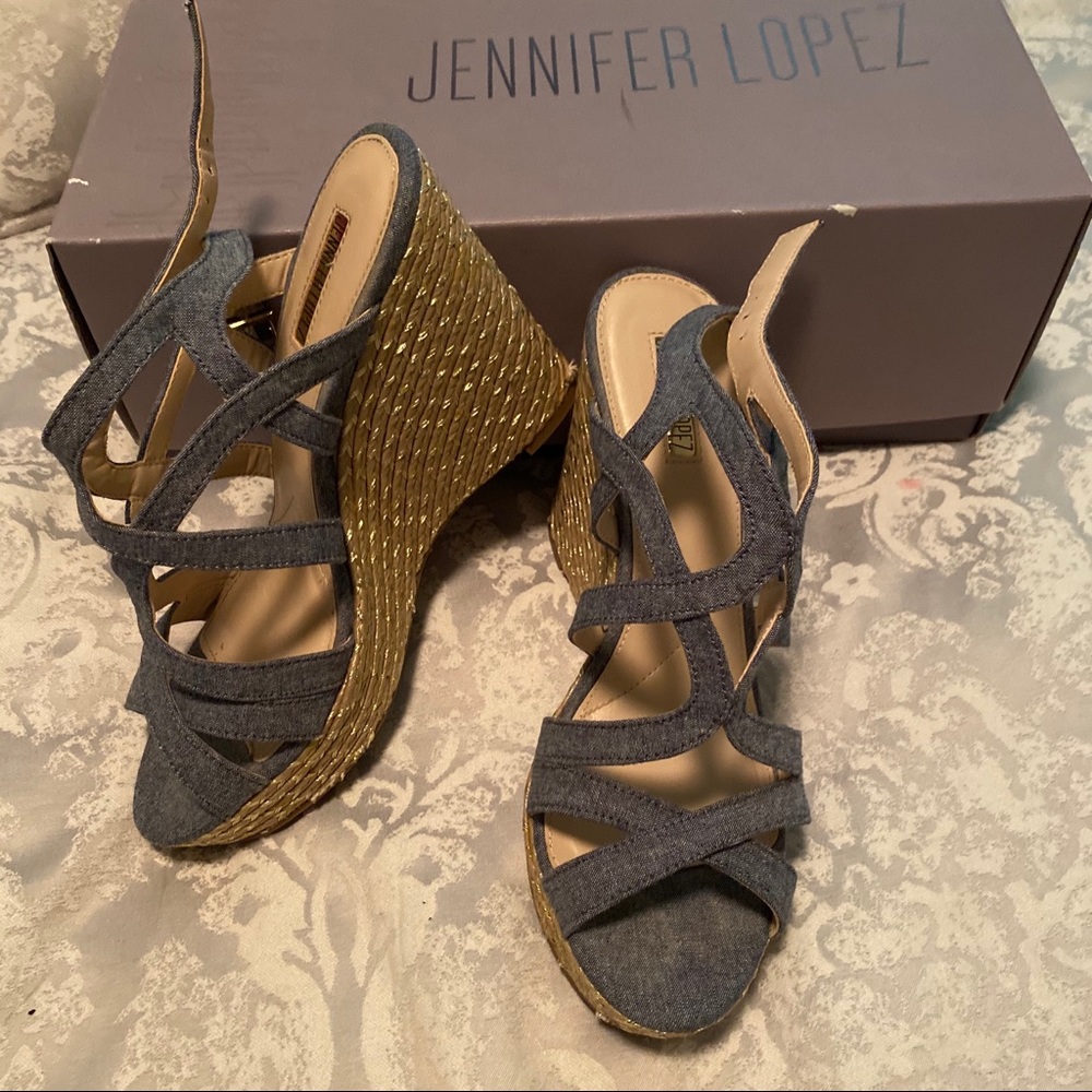 🌸Jennifer López Elegant Wedges